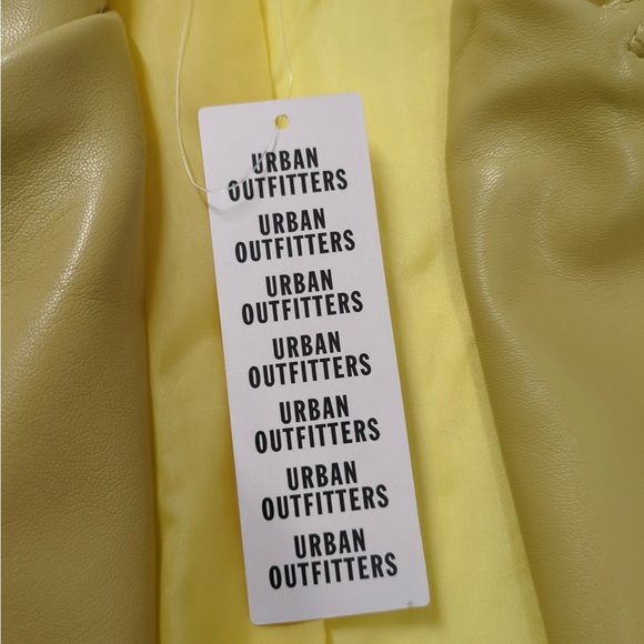 2x 👯♀️Host Pick⚡️Urban Outfitters Celeste Faux Leather Moto Jacket - Picture 14 of 16